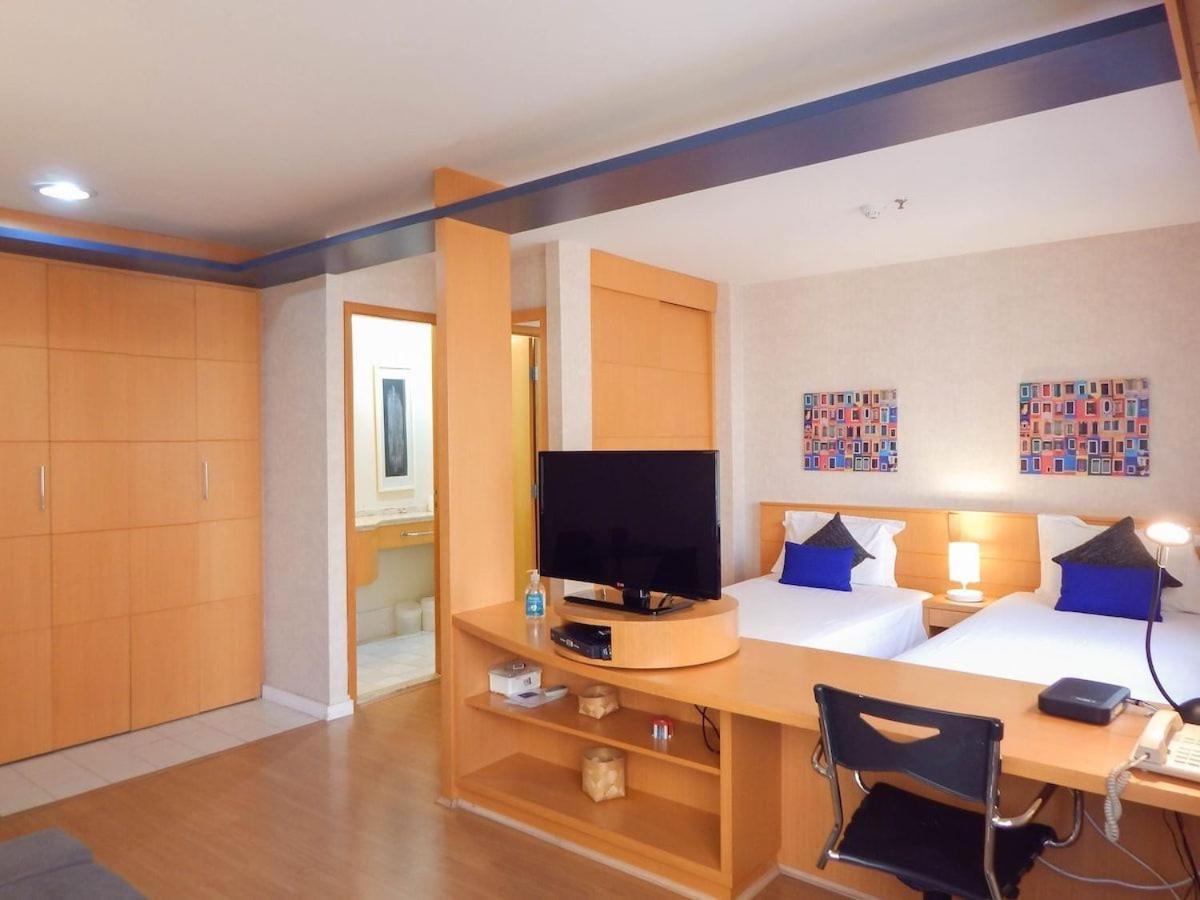 Easy Star - Flat Hotel Transamerica - Vb03G São Paulo Buitenkant foto